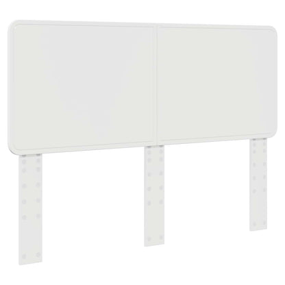 vidaXL Headboard Gloss White Engineered wood