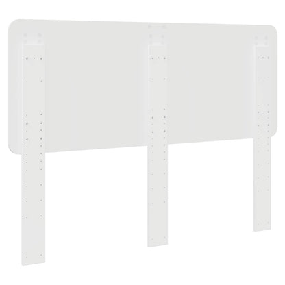 vidaXL Headboard Gloss White Engineered wood