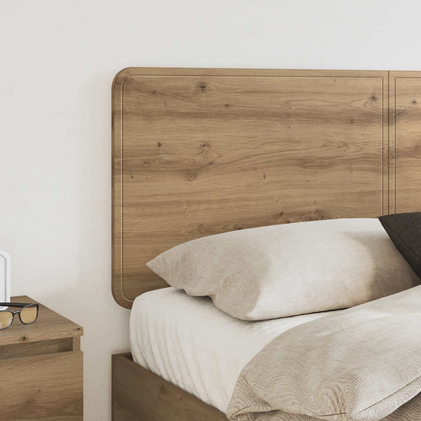 vidaXL Headboard Artisan Oak Engineered wood