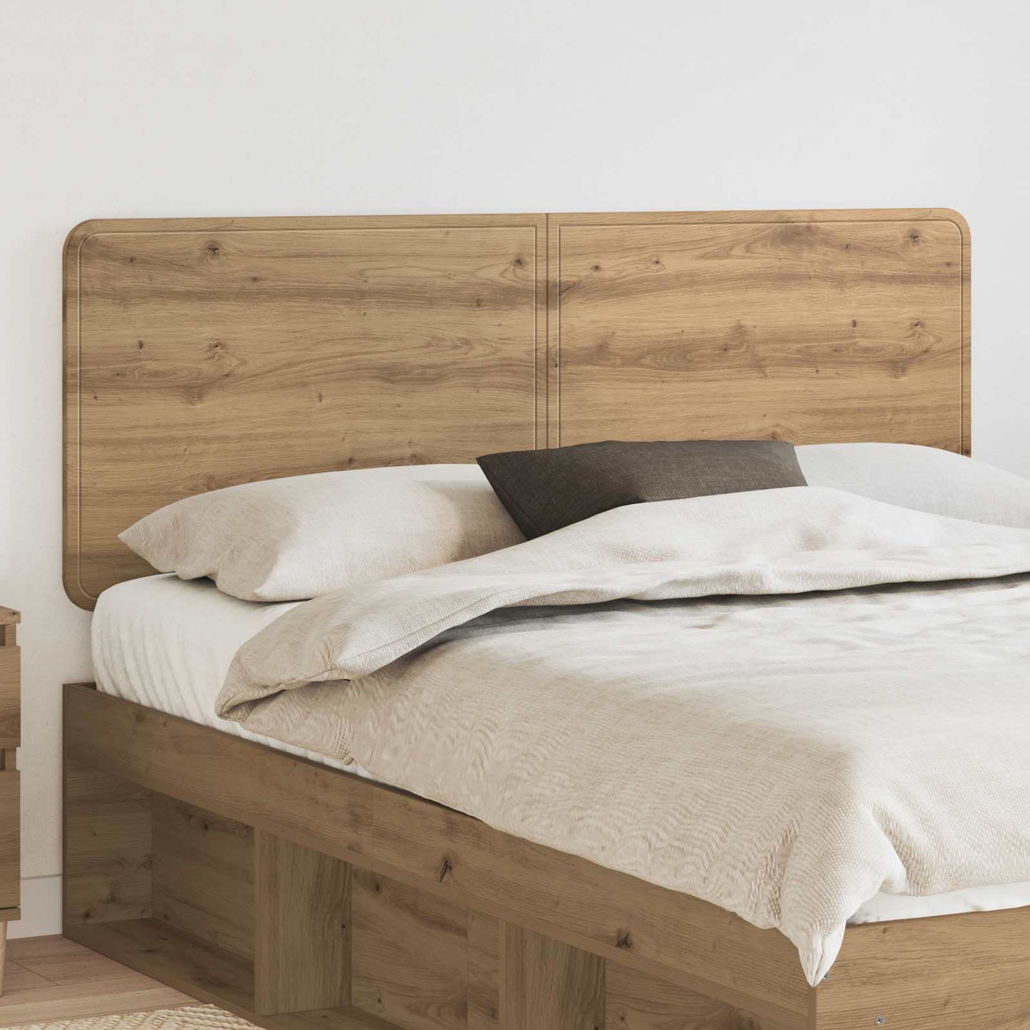 vidaXL Headboard Artisan Oak Engineered wood