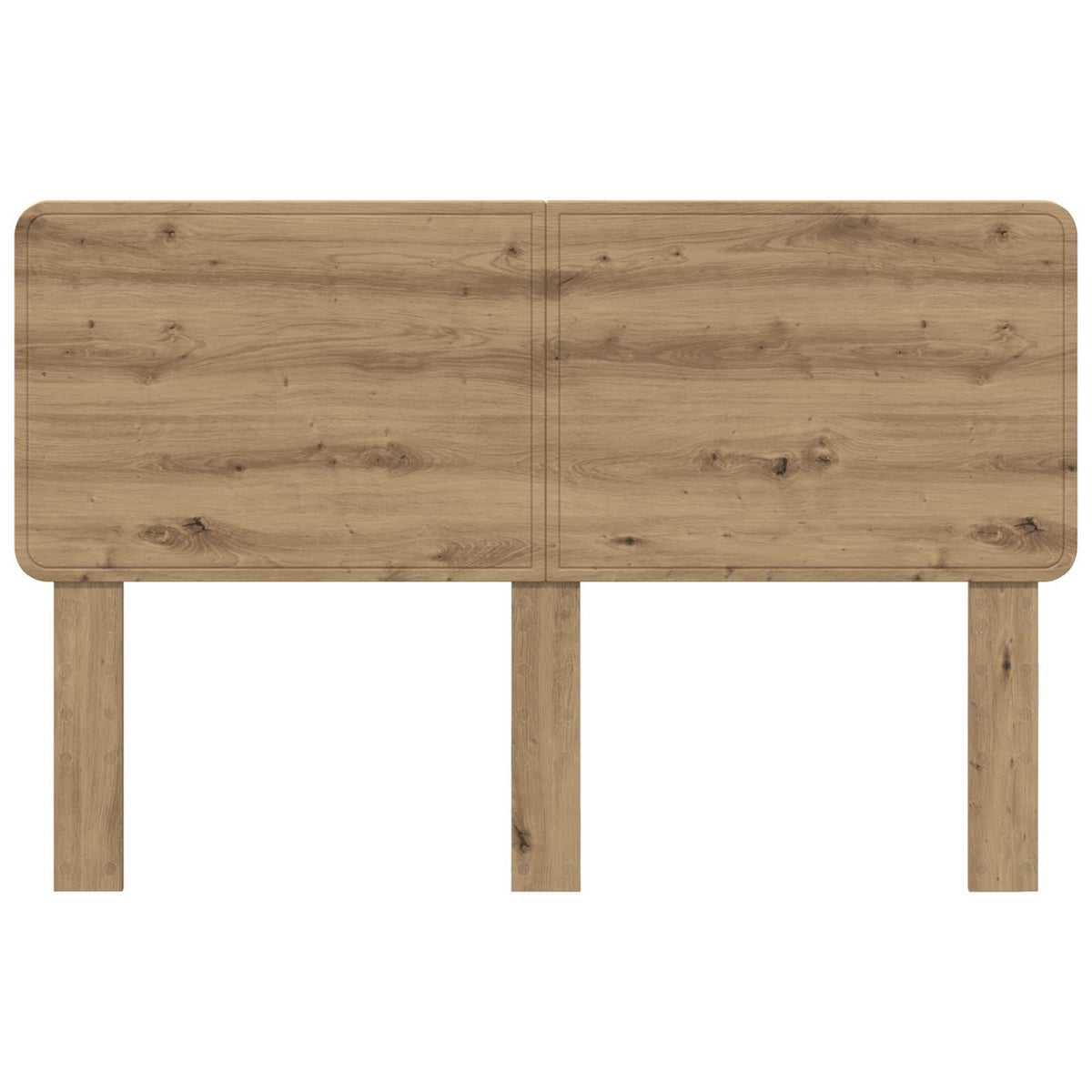 vidaXL Headboard Artisan Oak Engineered wood