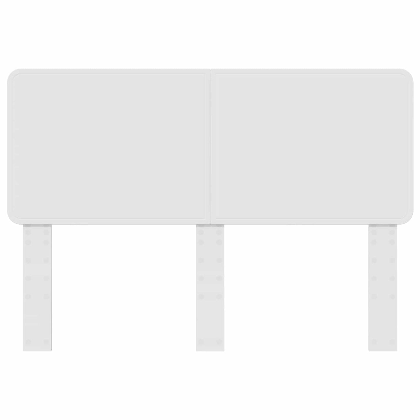 vidaXL Headboard White Engineered wood