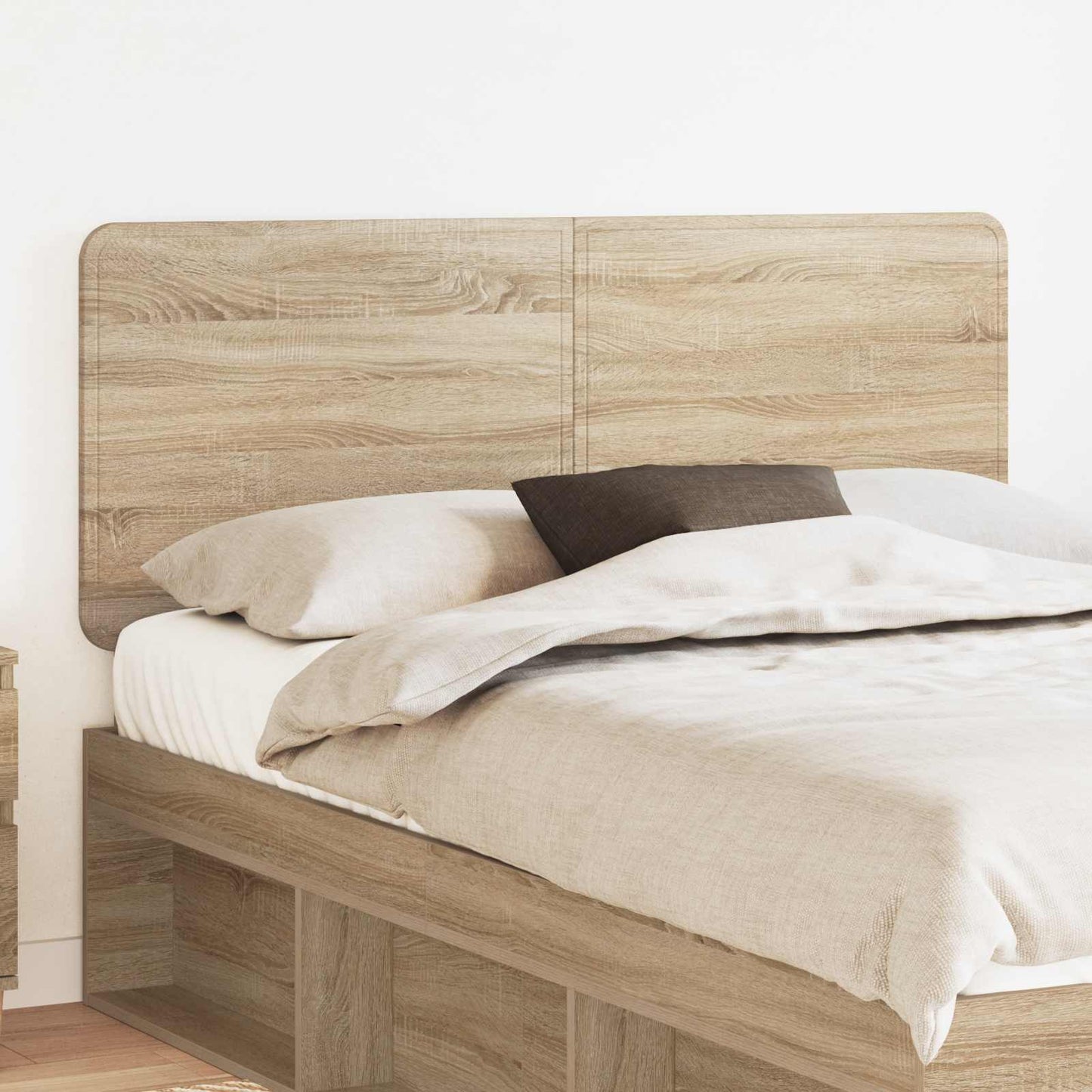 vidaXL Headboard Sonoma Oak Engineered wood
