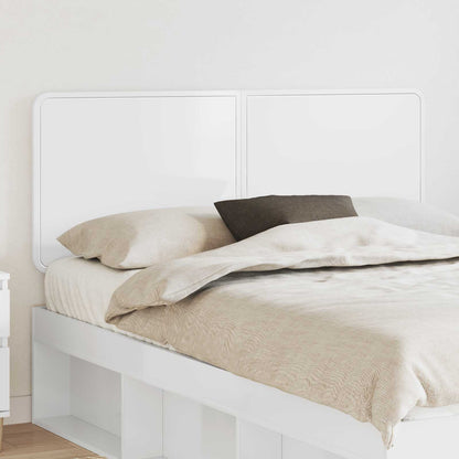 vidaXL Headboard High Gloss White Engineered wood