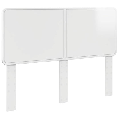 vidaXL Headboard High Gloss White Engineered wood