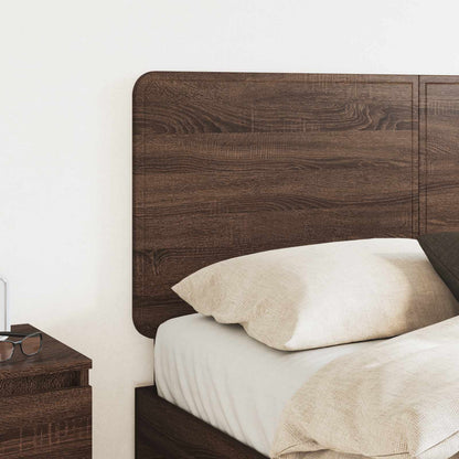 vidaXL Headboard Brown Oak Engineered wood