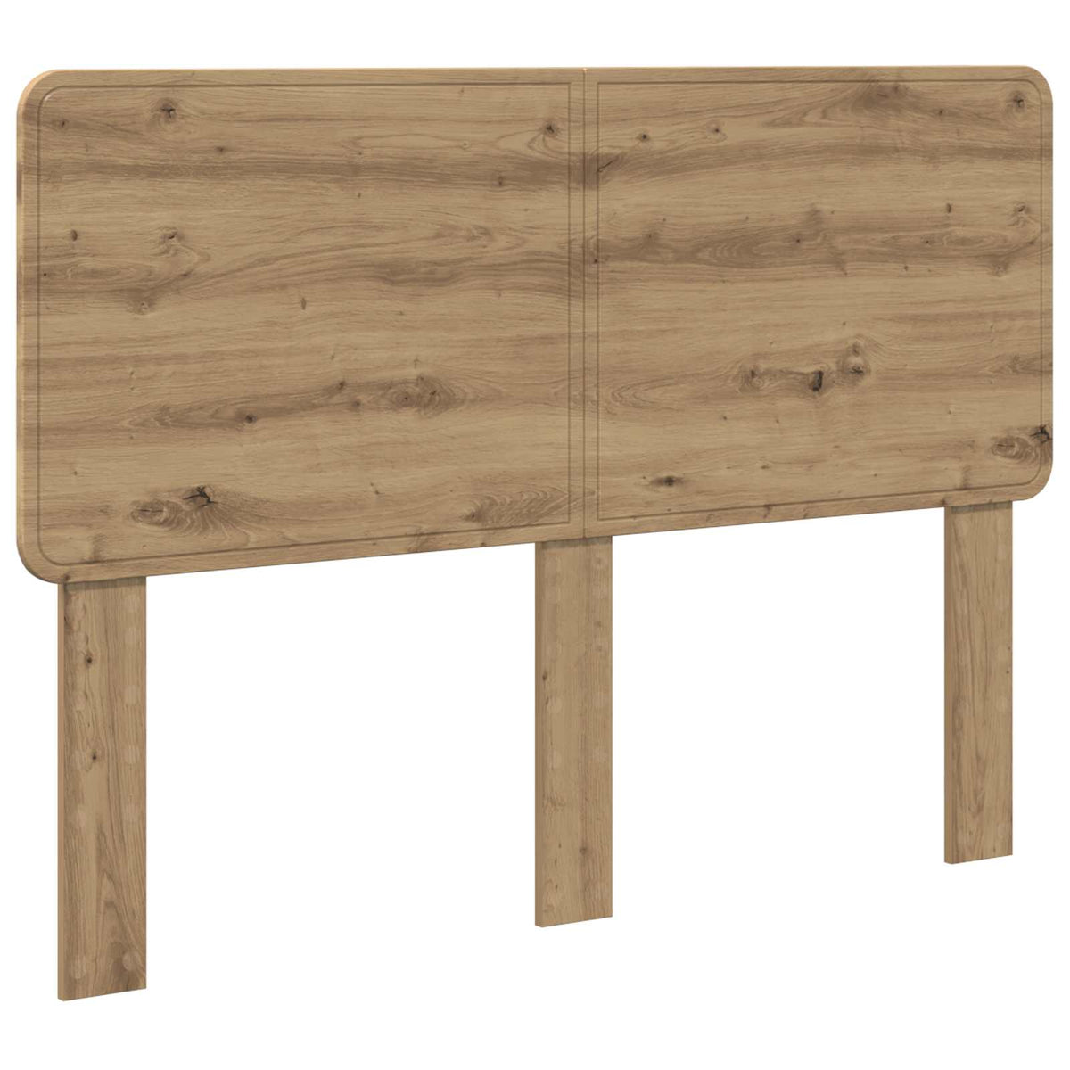 vidaXL Headboard Artisan Oak Engineered wood