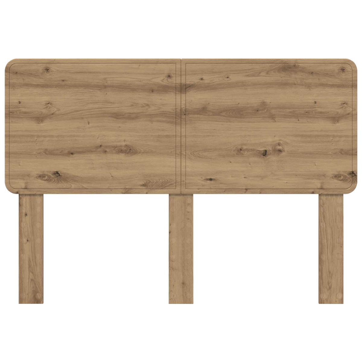 vidaXL Headboard Artisan Oak Engineered wood
