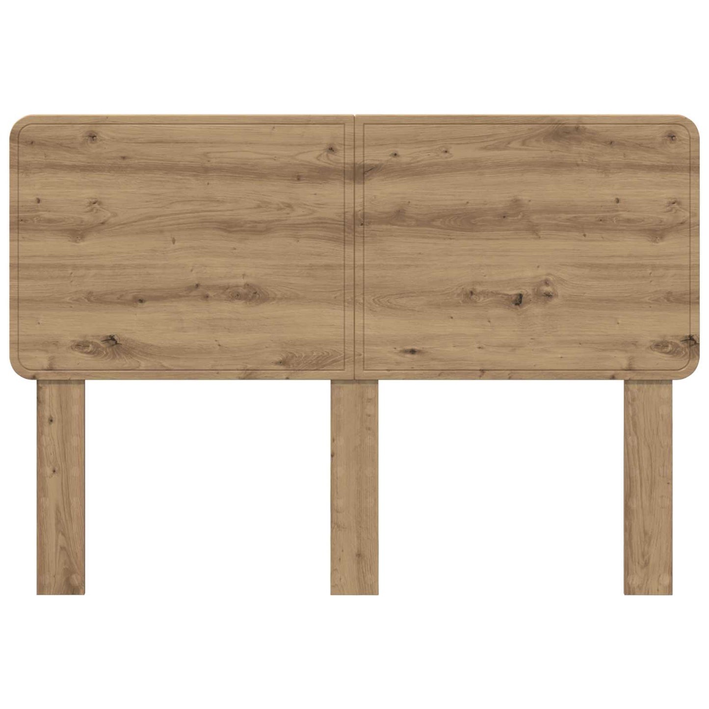 vidaXL Headboard Artisan Oak Engineered wood