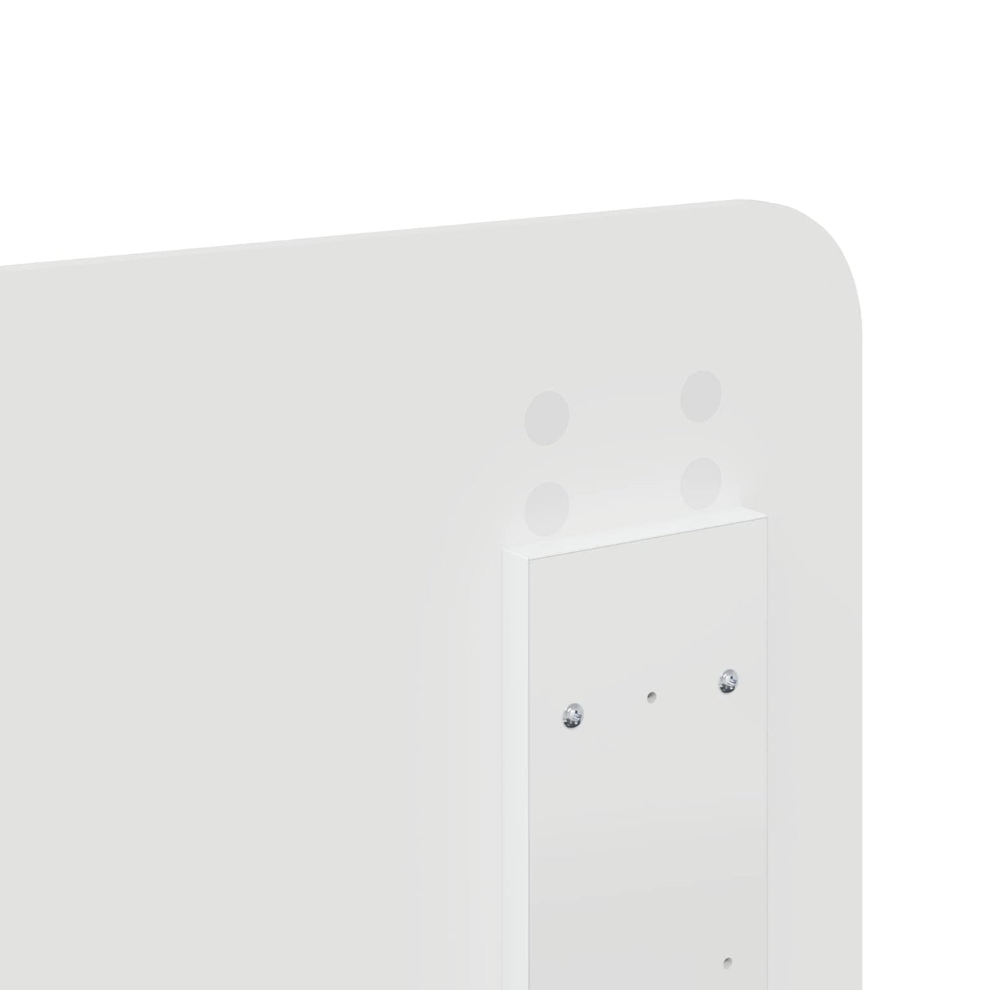vidaXL Headboard White Engineered wood