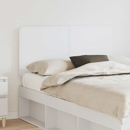 vidaXL Headboard White Engineered wood