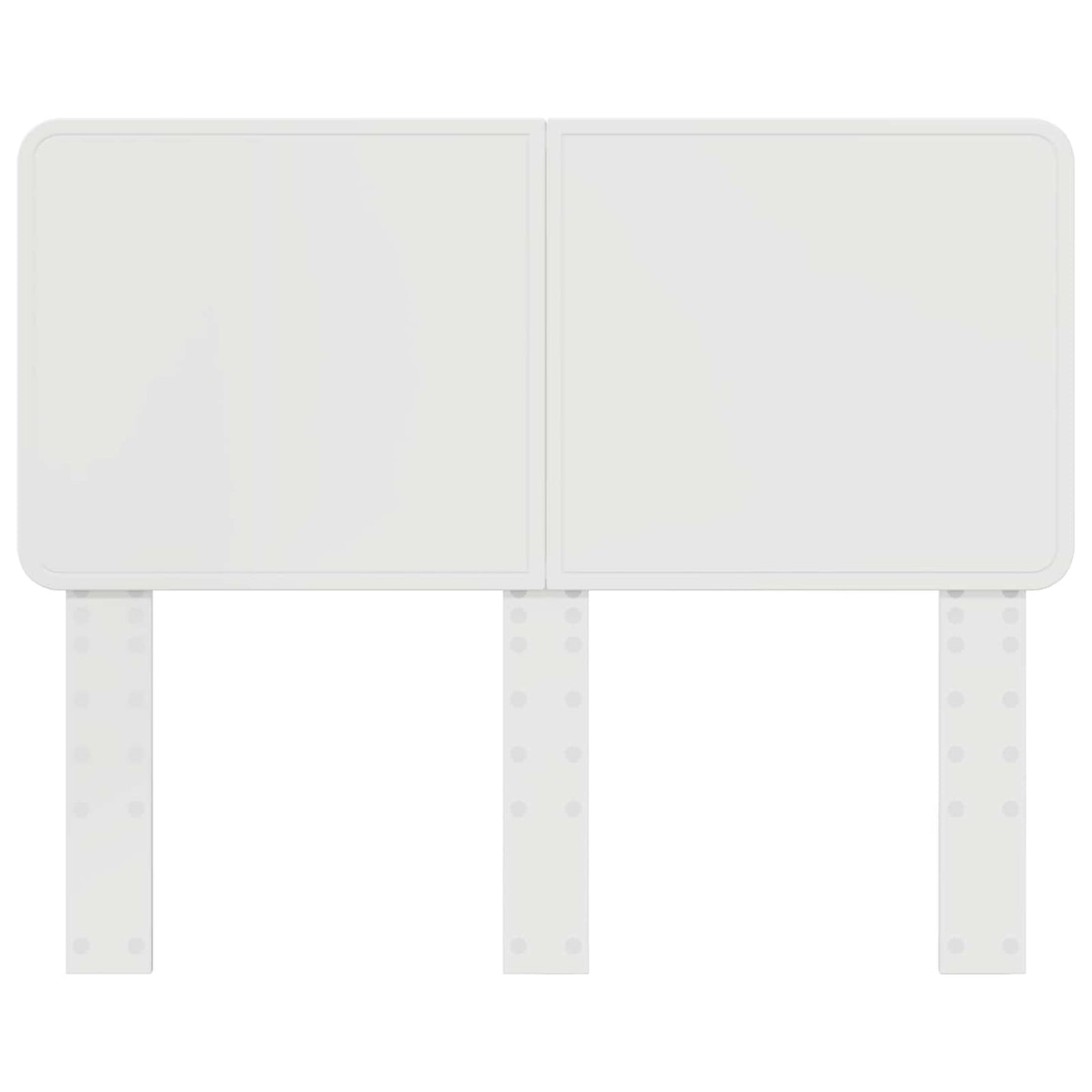vidaXL Headboard White Engineered wood