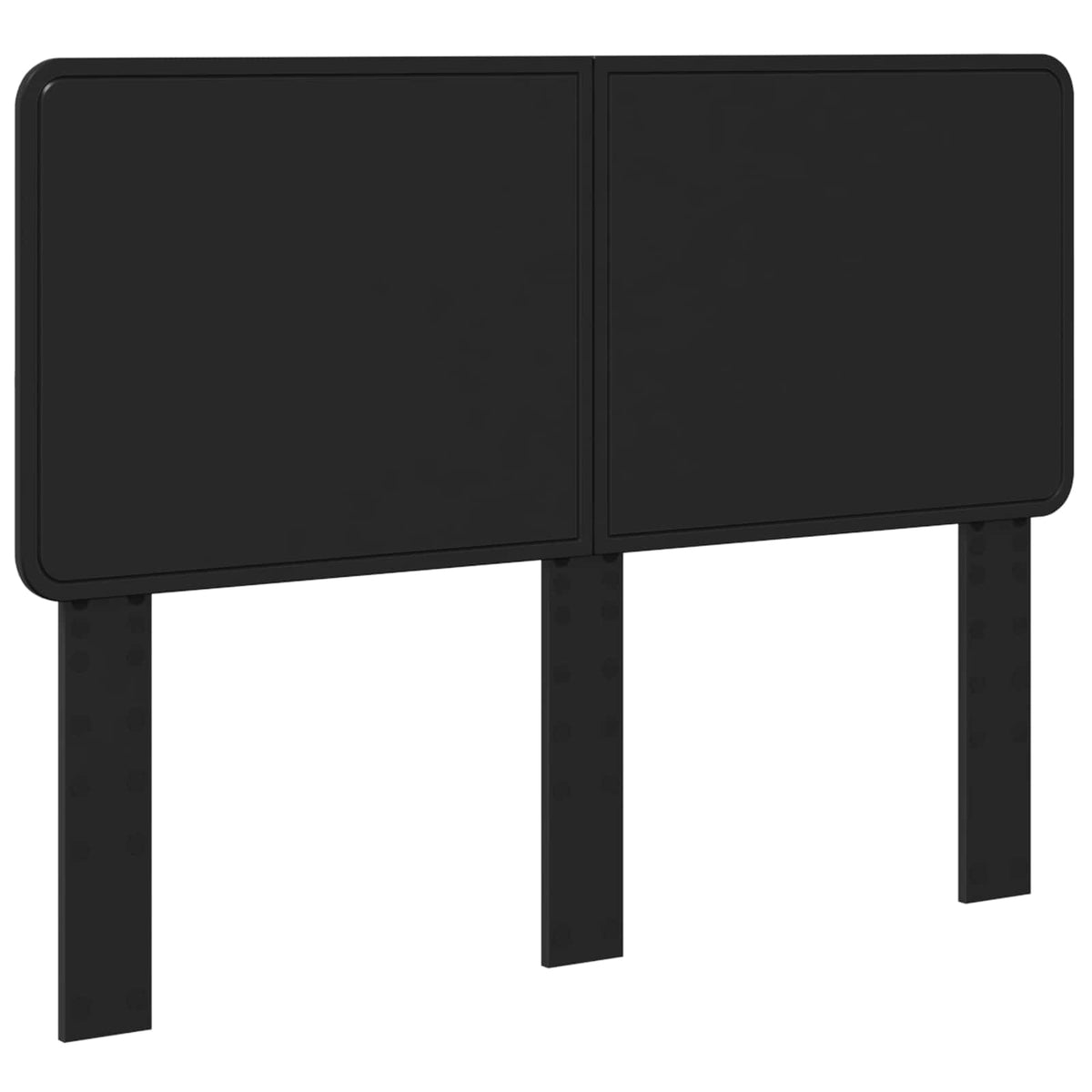 vidaXL Headboard Black Engineered wood