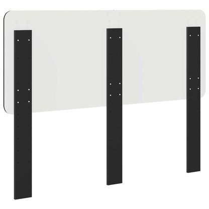vidaXL Headboard Black Engineered wood