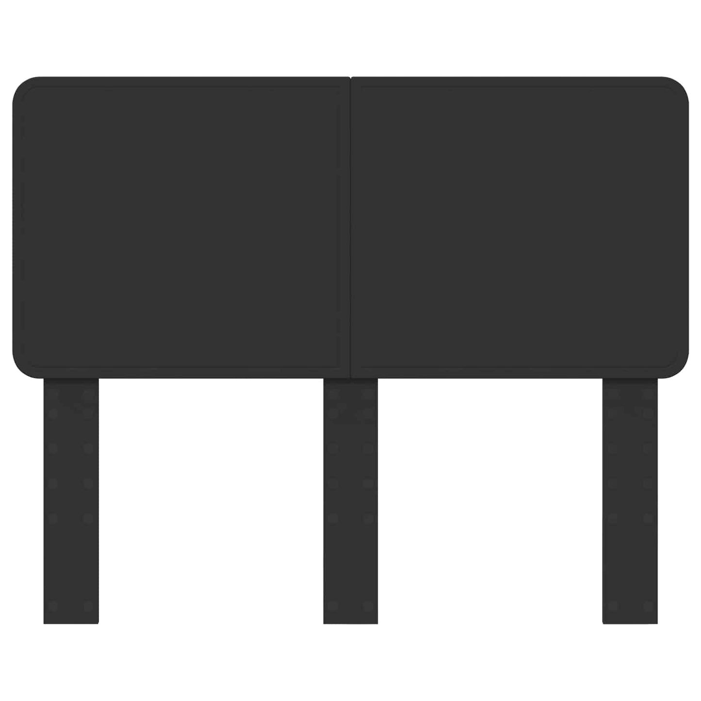 vidaXL Headboard Black Oak Engineered wood