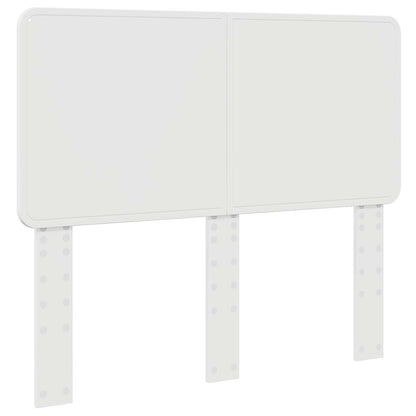 vidaXL Headboard Gloss White Engineered wood