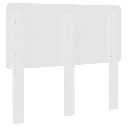 vidaXL Headboard Gloss White Engineered wood