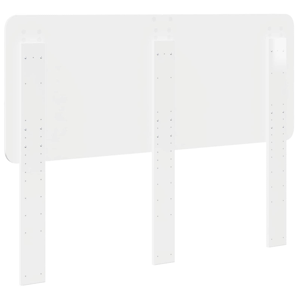 vidaXL Headboard High Gloss White Engineered wood
