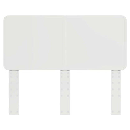 vidaXL Headboard Gloss White Engineered wood