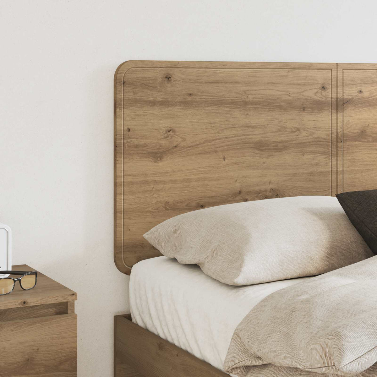 vidaXL Headboard Artisan Oak Engineered wood