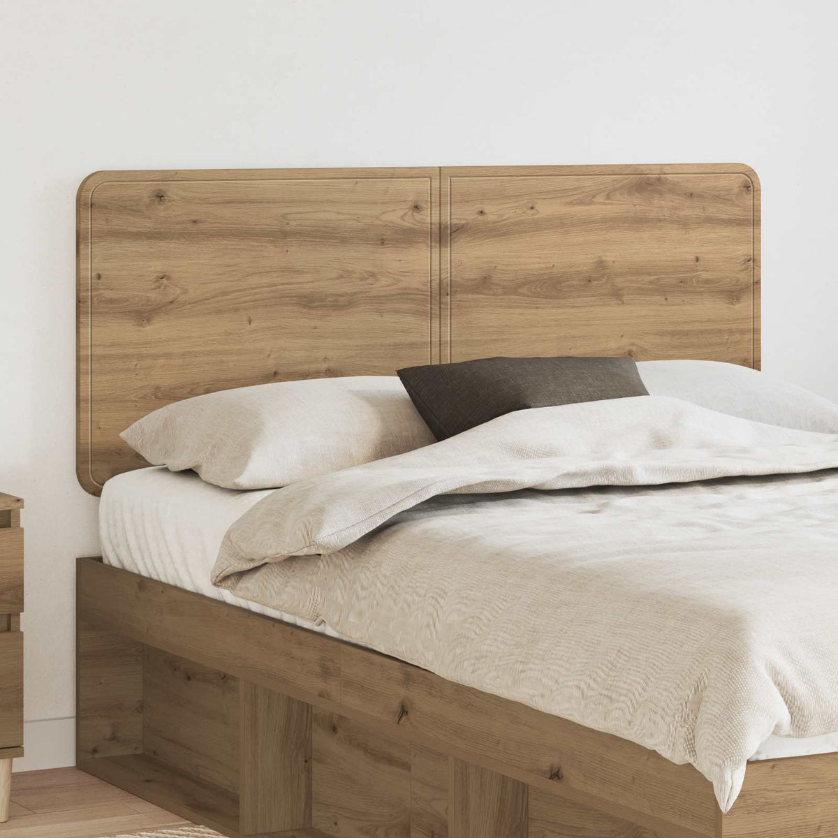 vidaXL Headboard Artisan Oak Engineered wood