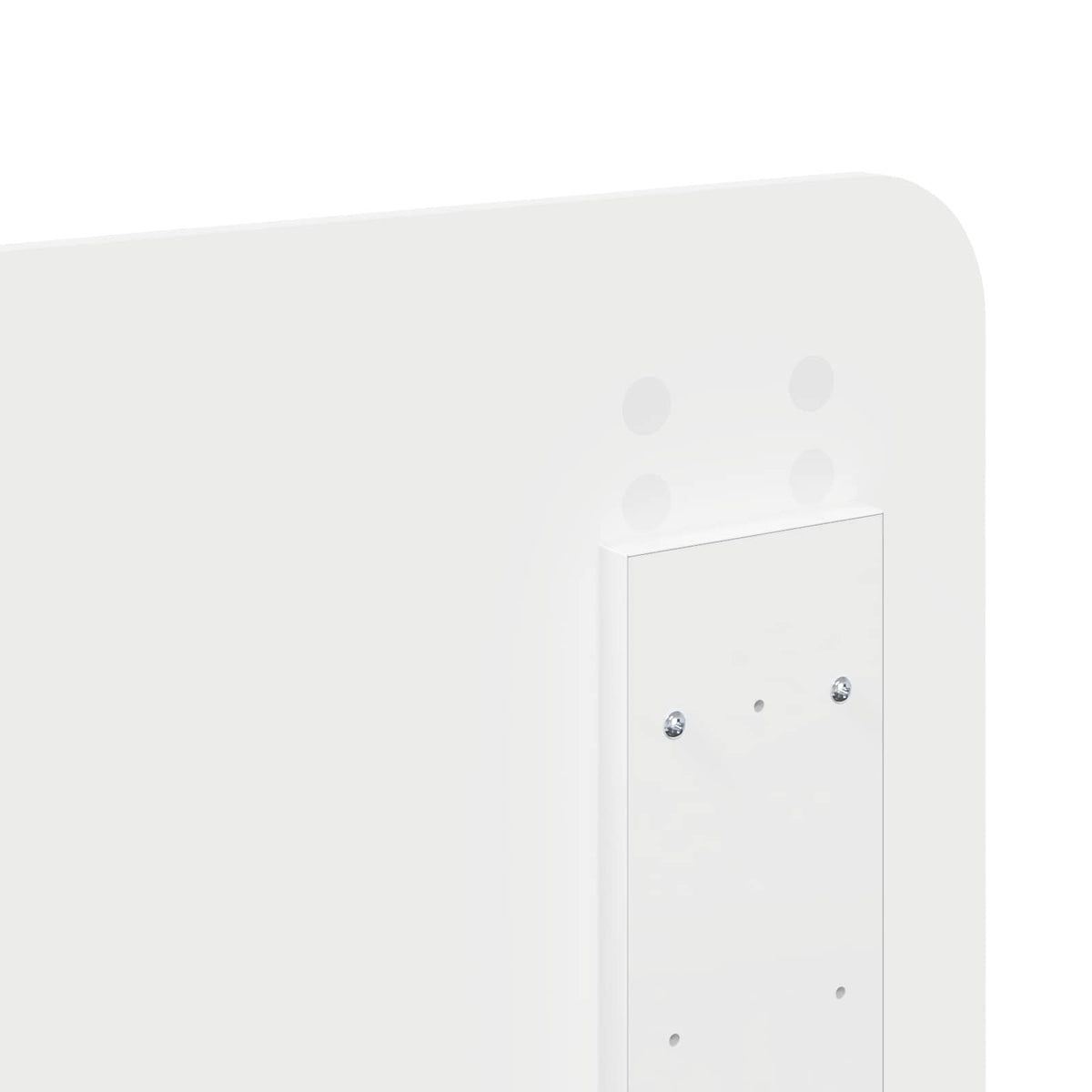 vidaXL Headboard White Engineered wood
