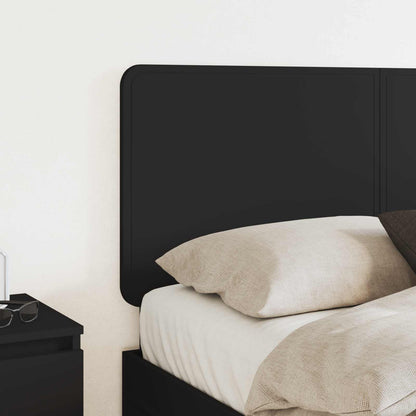 vidaXL Headboard Black Oak Engineered wood