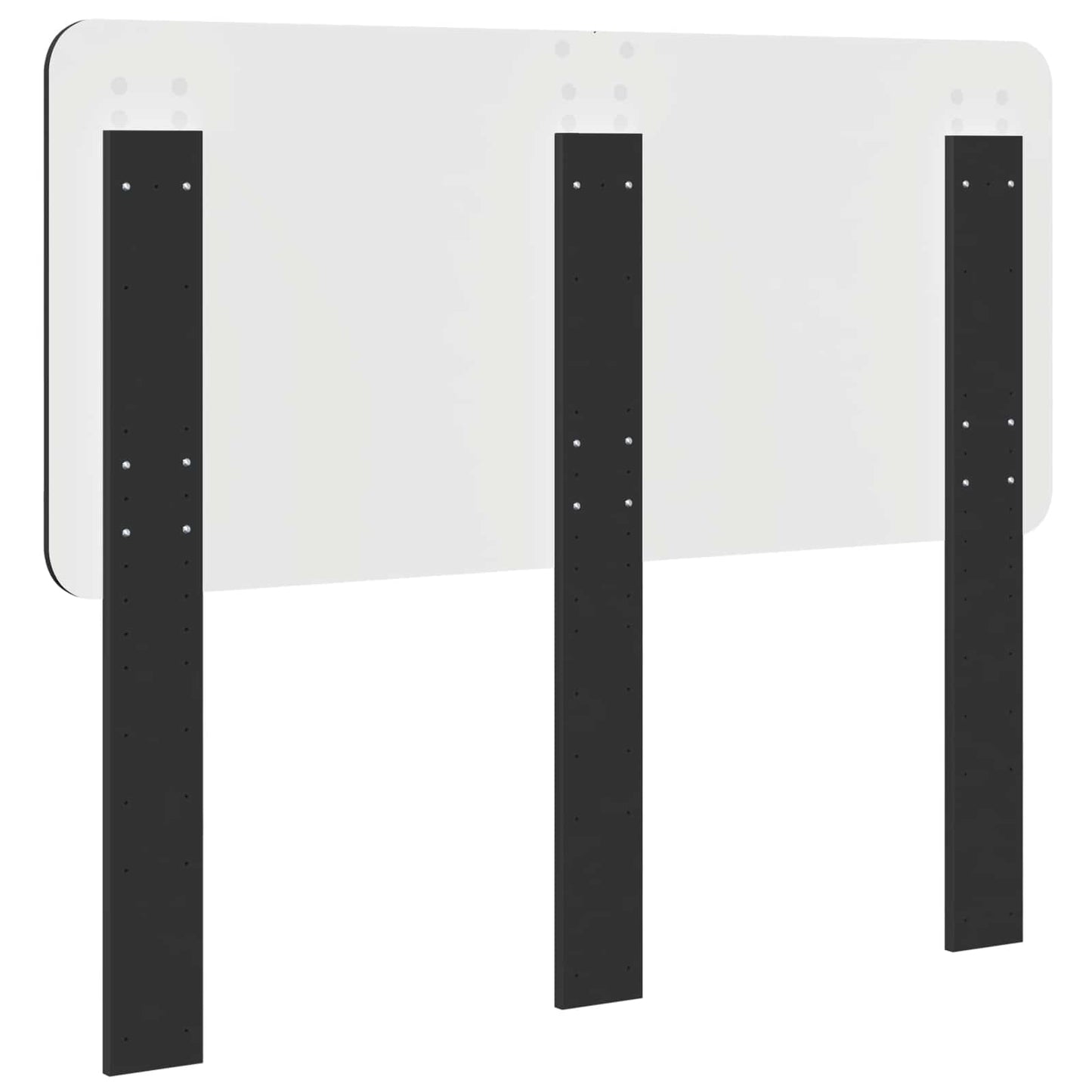 vidaXL Headboard Black Oak Engineered wood