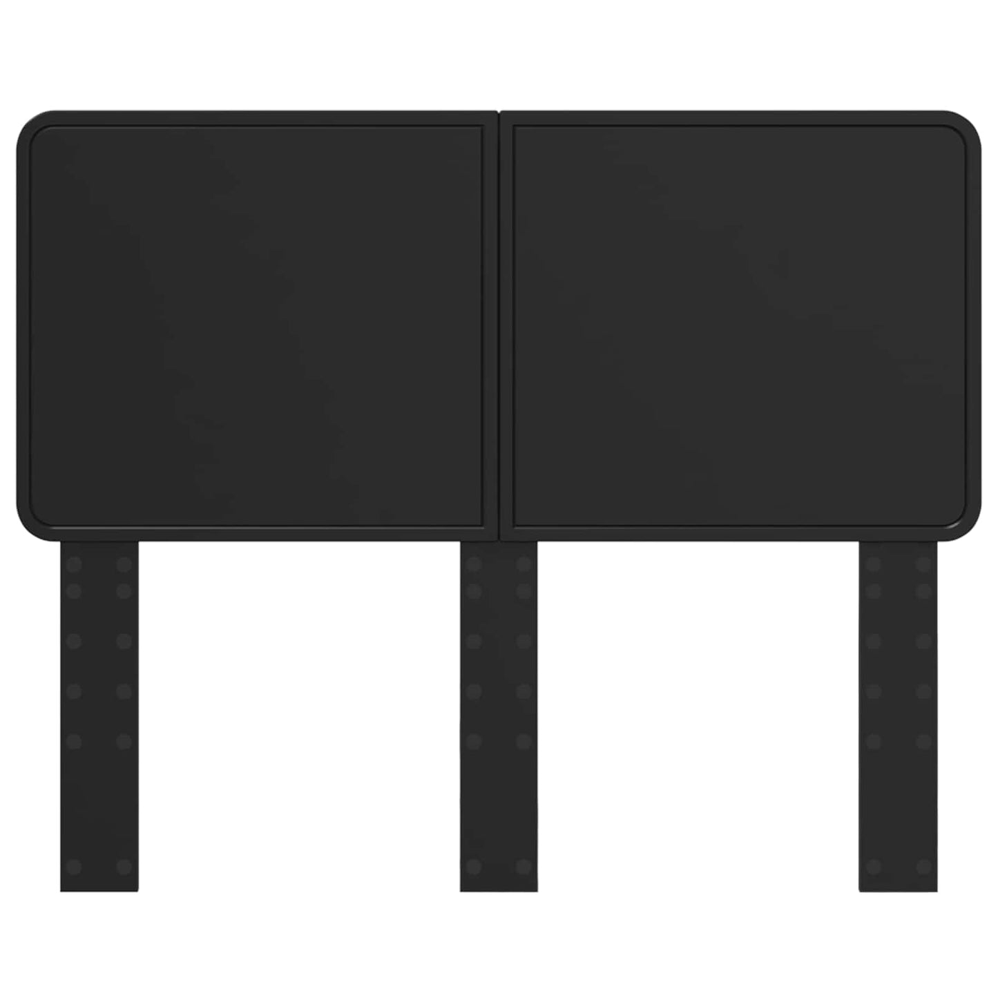 vidaXL Headboard Black Oak Engineered wood