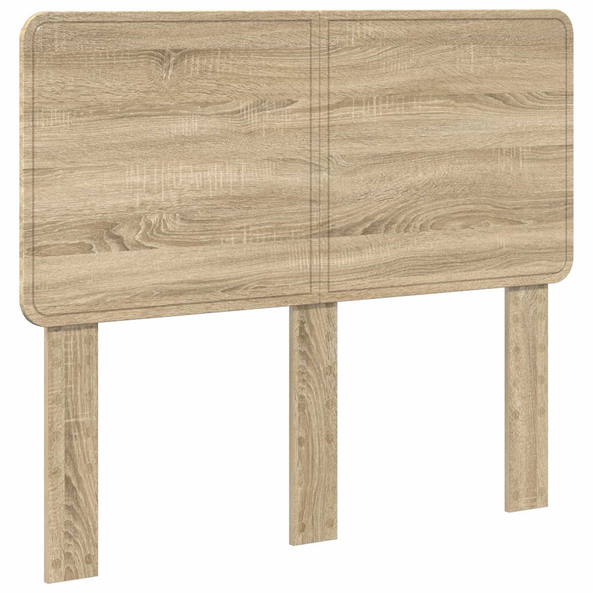 vidaXL Headboard Sonoma Oak Engineered wood
