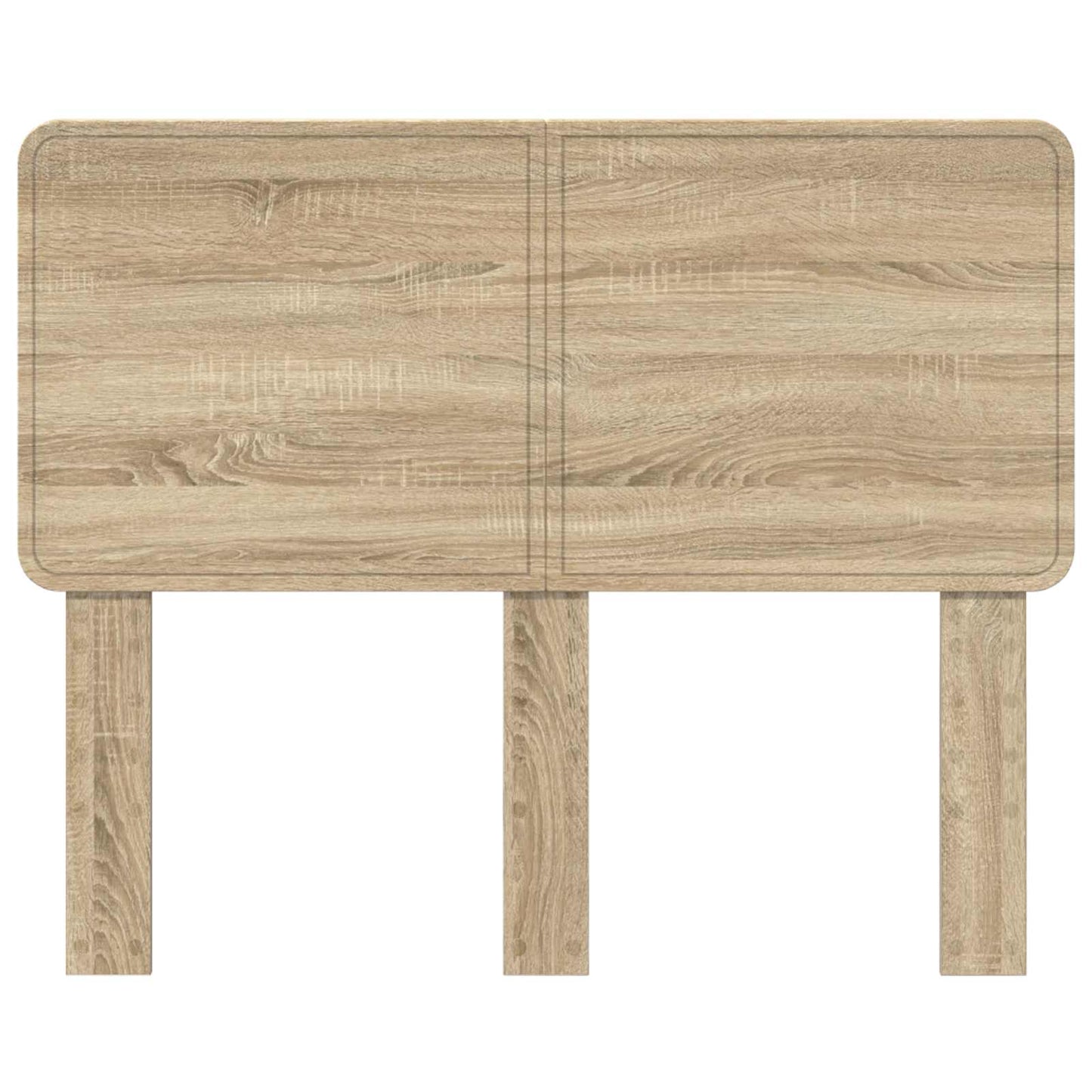 vidaXL Headboard Sonoma Oak Engineered wood