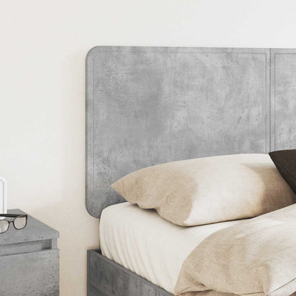 vidaXL Headboard Concrete Grey Engineered wood