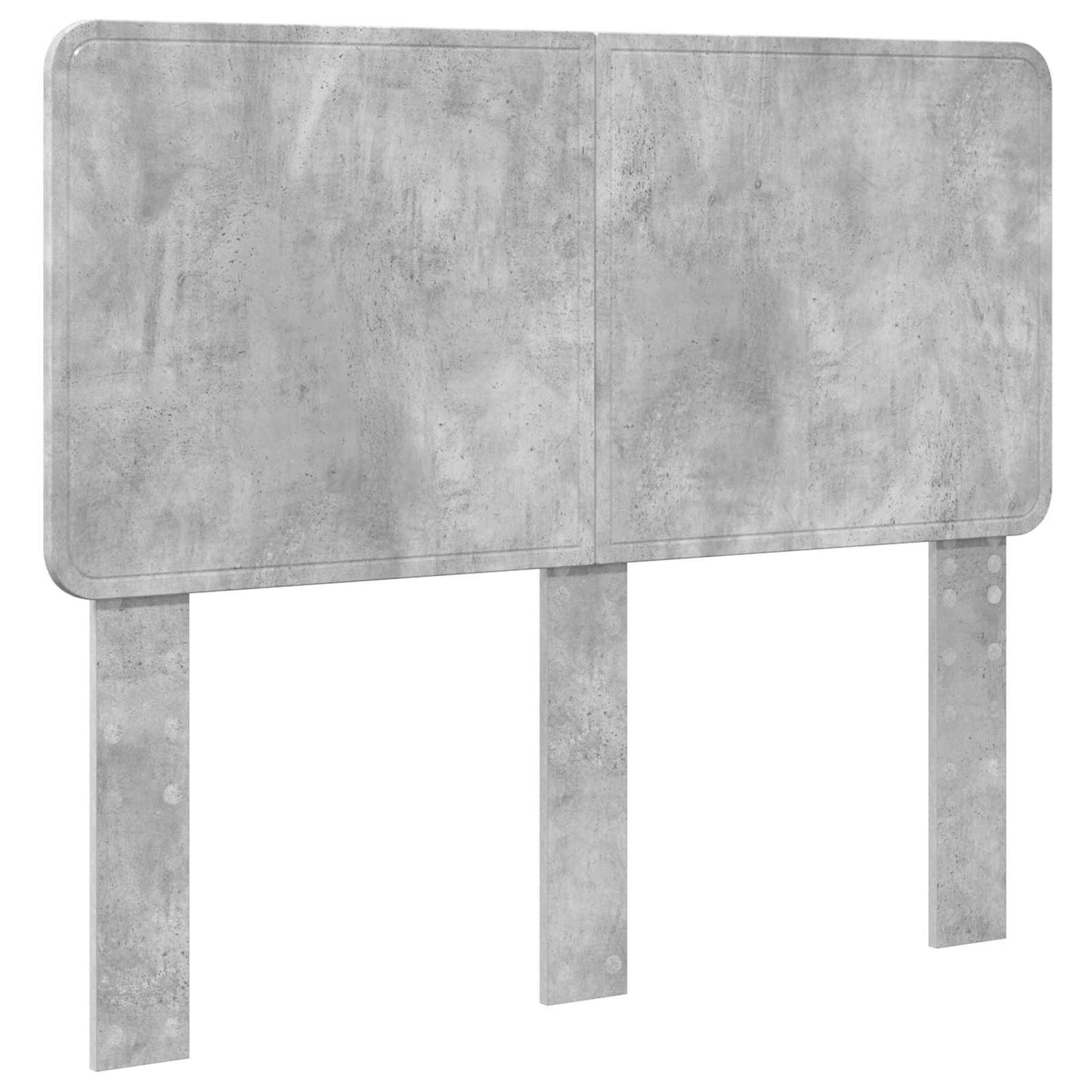 vidaXL Headboard Concrete Grey Engineered wood