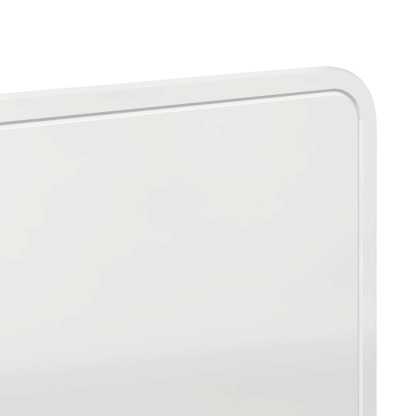 vidaXL Headboard Gloss White Engineered wood