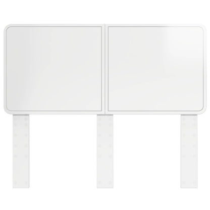 vidaXL Headboard Gloss White Engineered wood