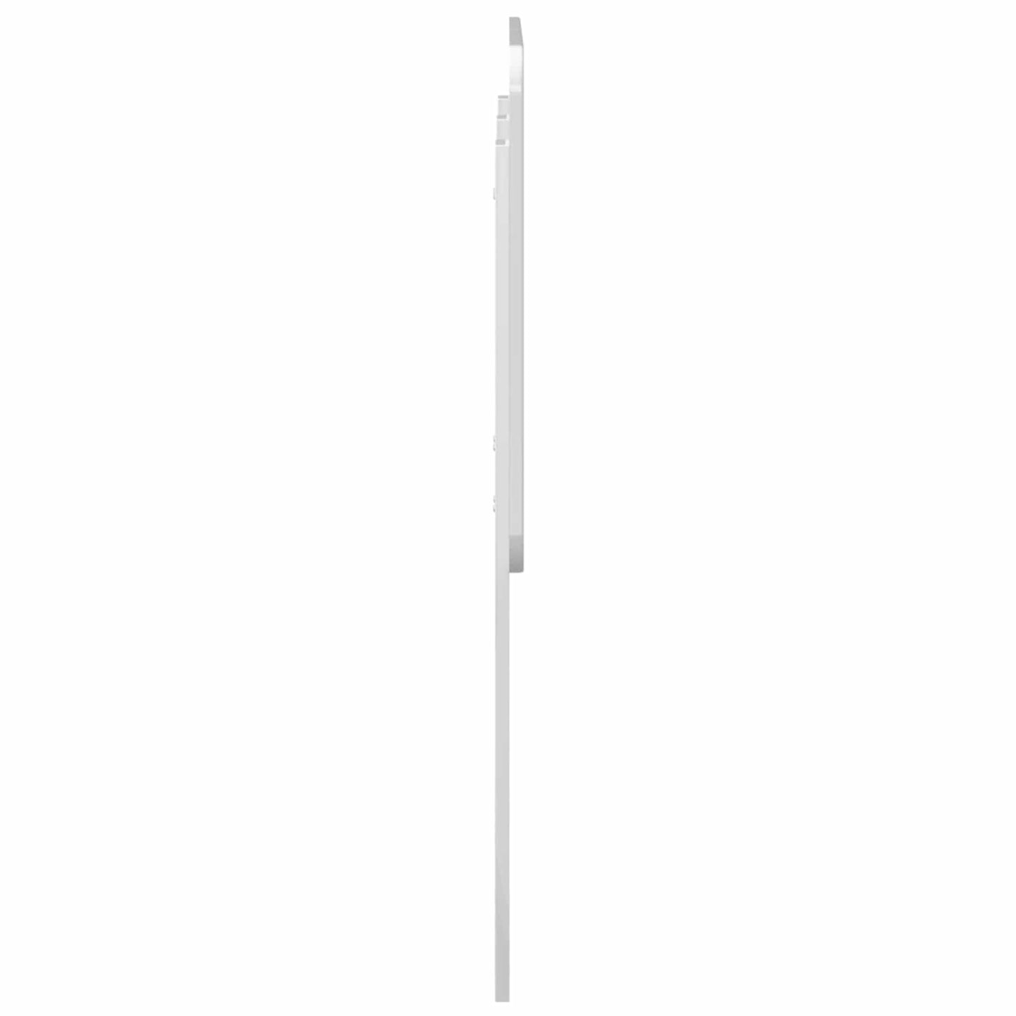 vidaXL Headboard Gloss White Engineered wood