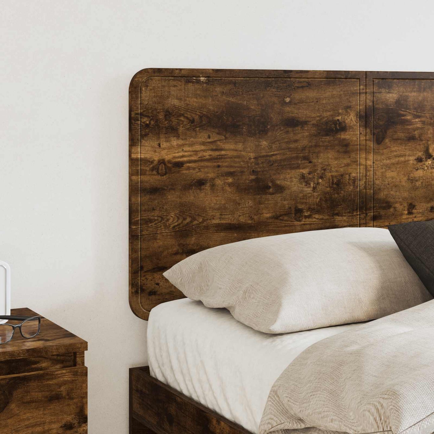 vidaXL Headboard Smoked Oak Engineered wood