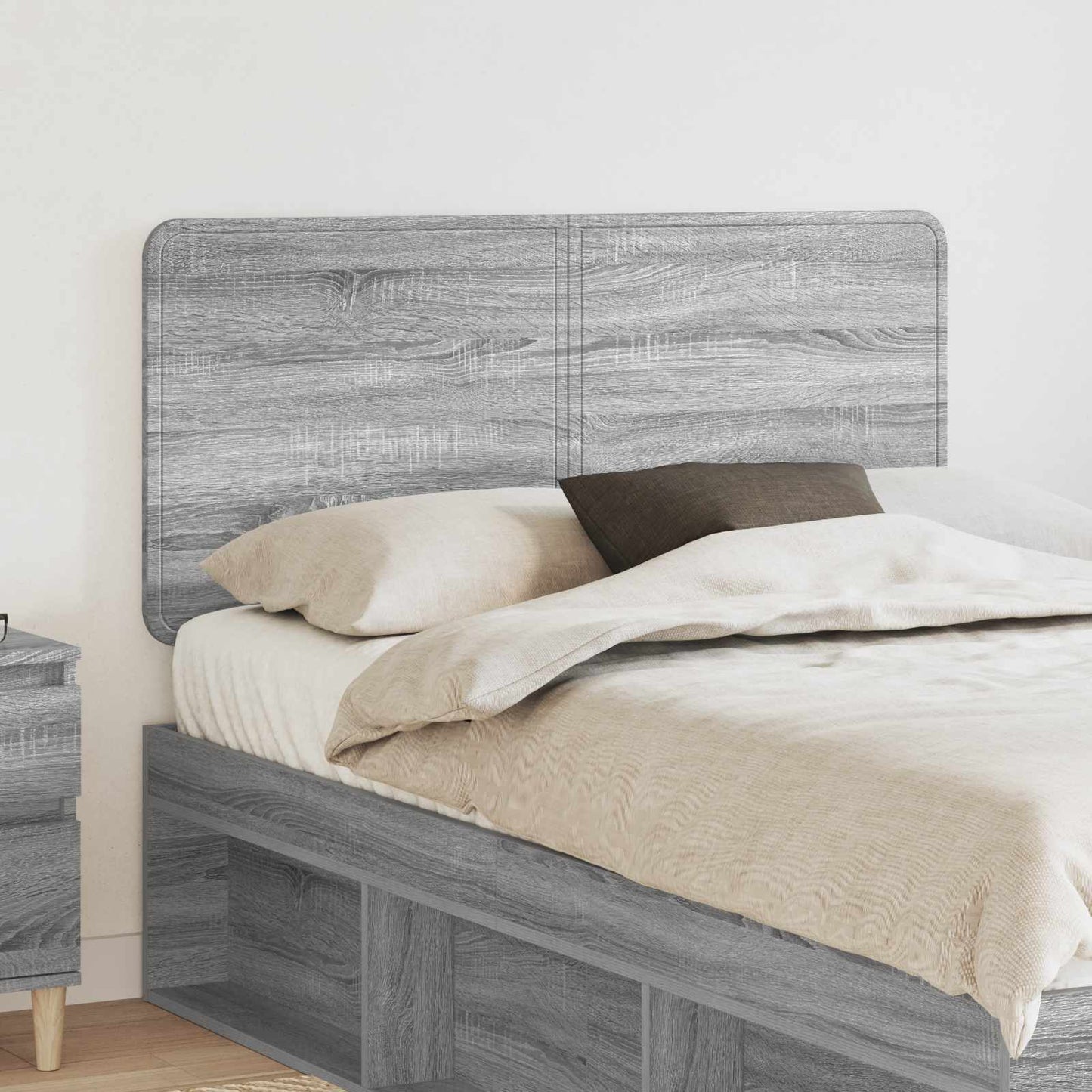 vidaXL Headboard Grey Sonoma Engineered wood