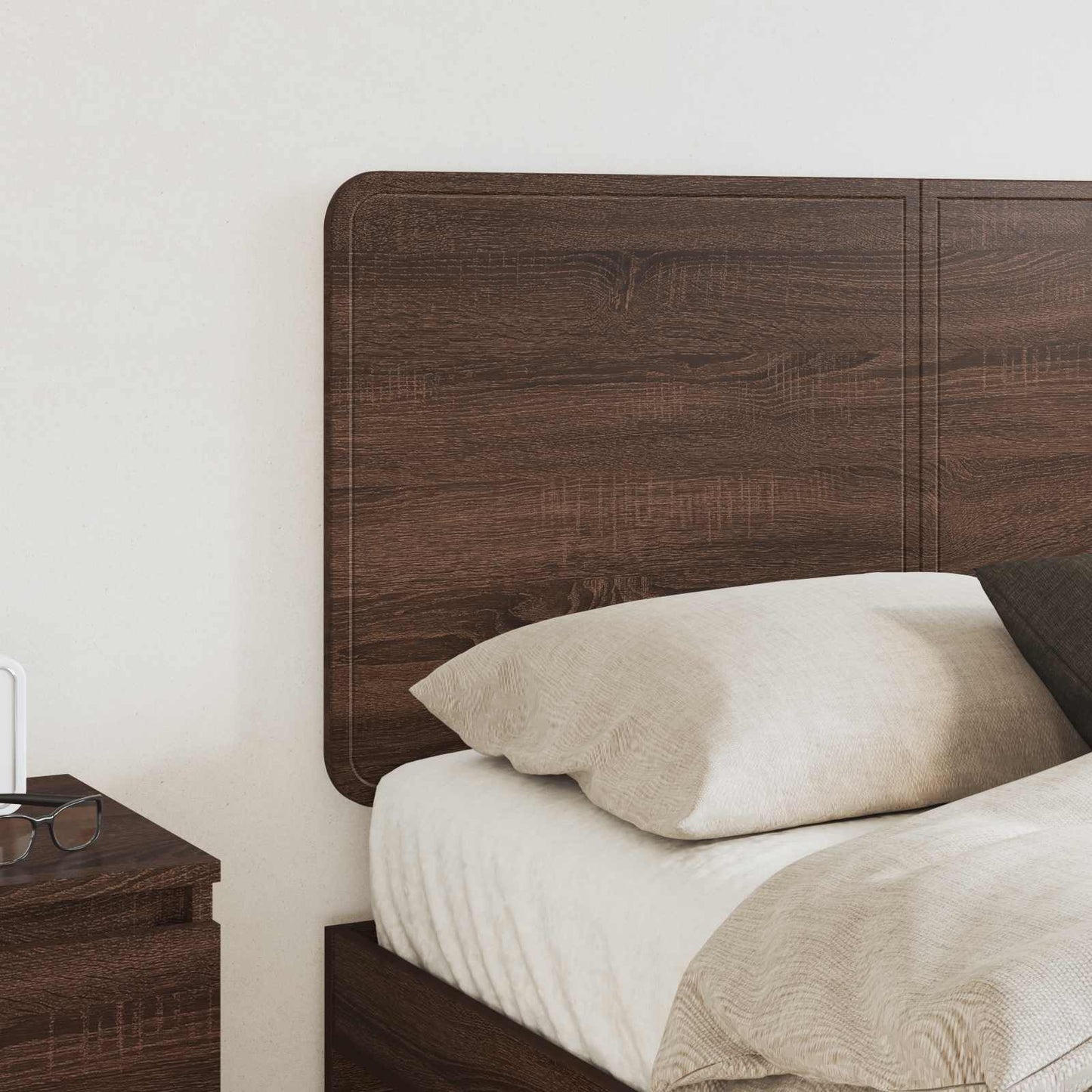 vidaXL Headboard Brown Oak Engineered wood