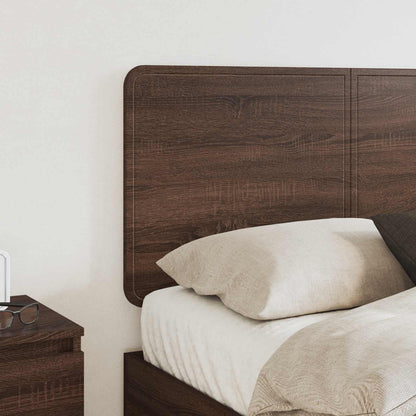 vidaXL Headboard Brown Oak Engineered wood