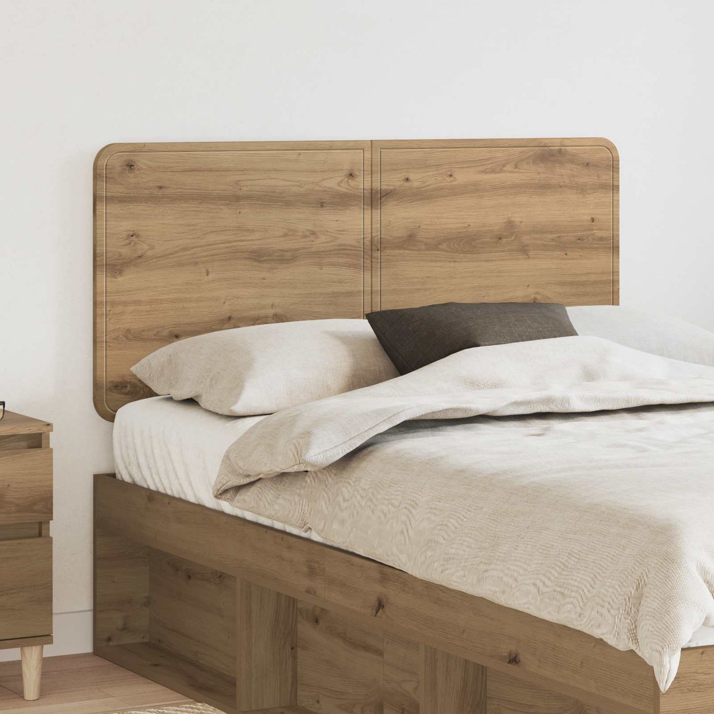 vidaXL Headboard Artisan Oak Engineered wood