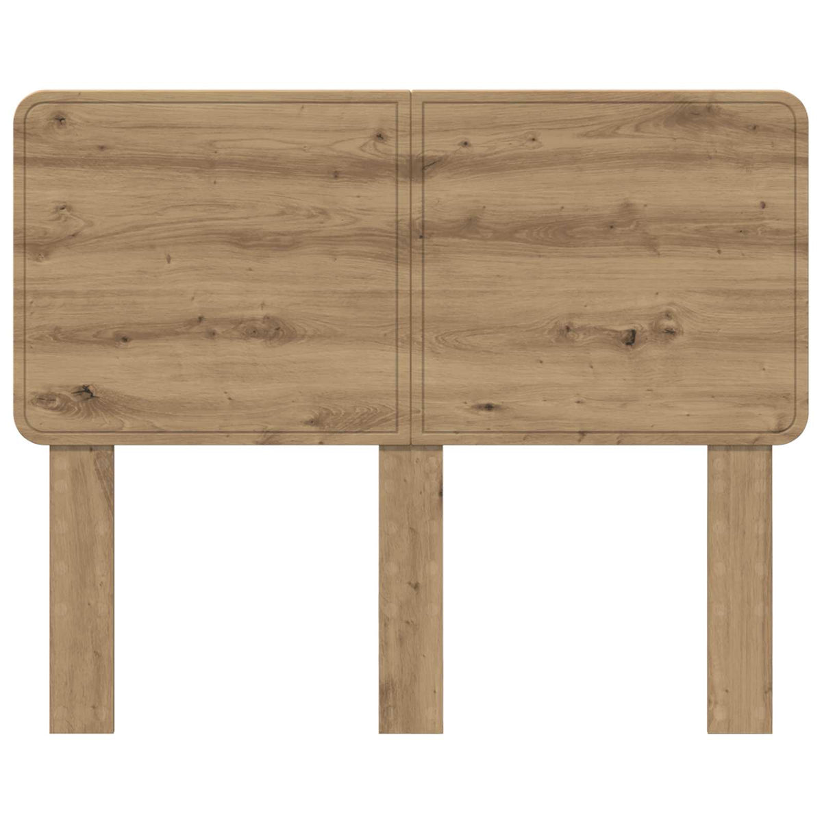 vidaXL Headboard Artisan Oak Engineered wood