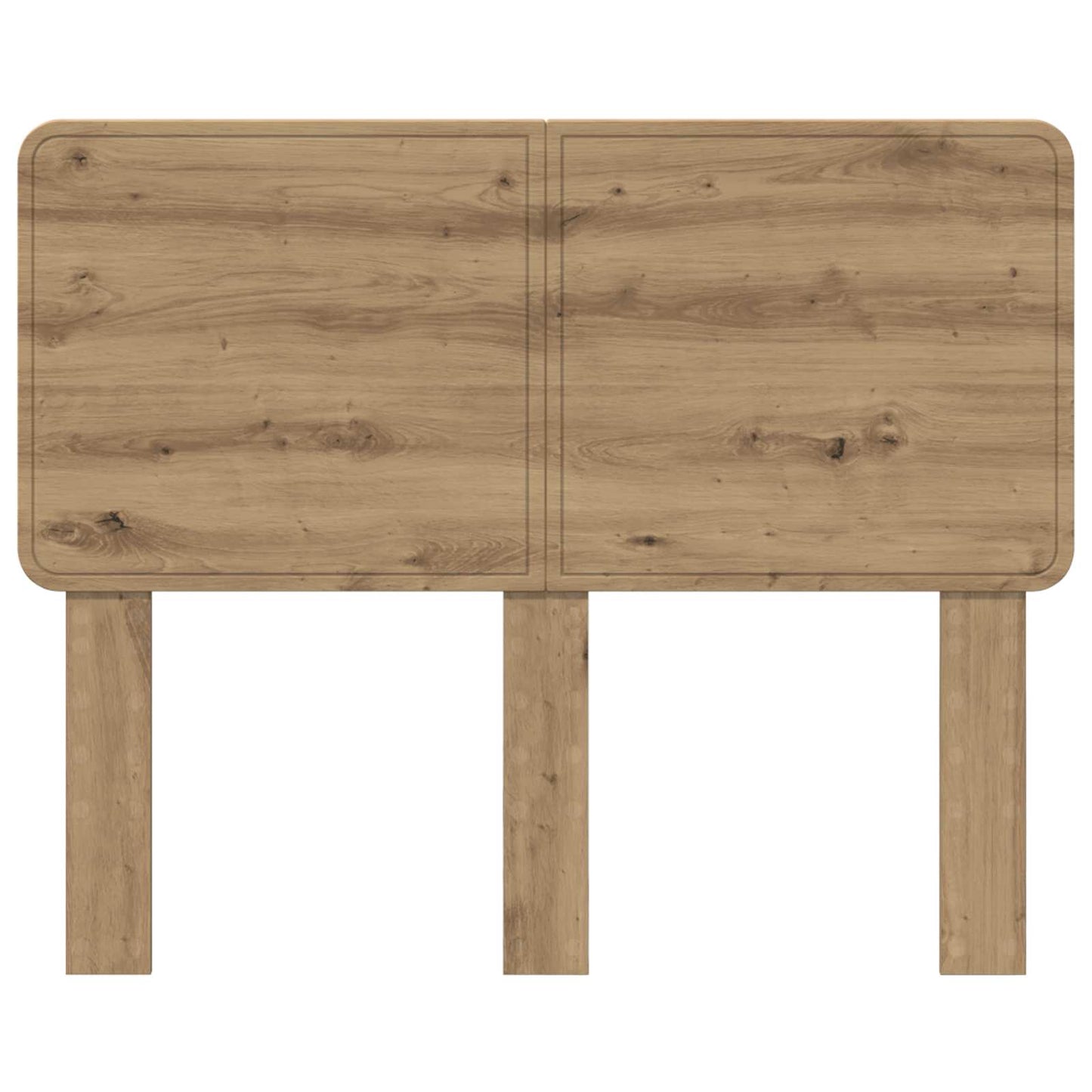 vidaXL Headboard Artisan Oak Engineered wood
