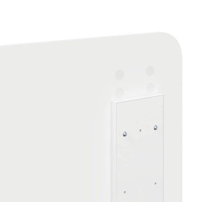 vidaXL Headboard White Engineered wood