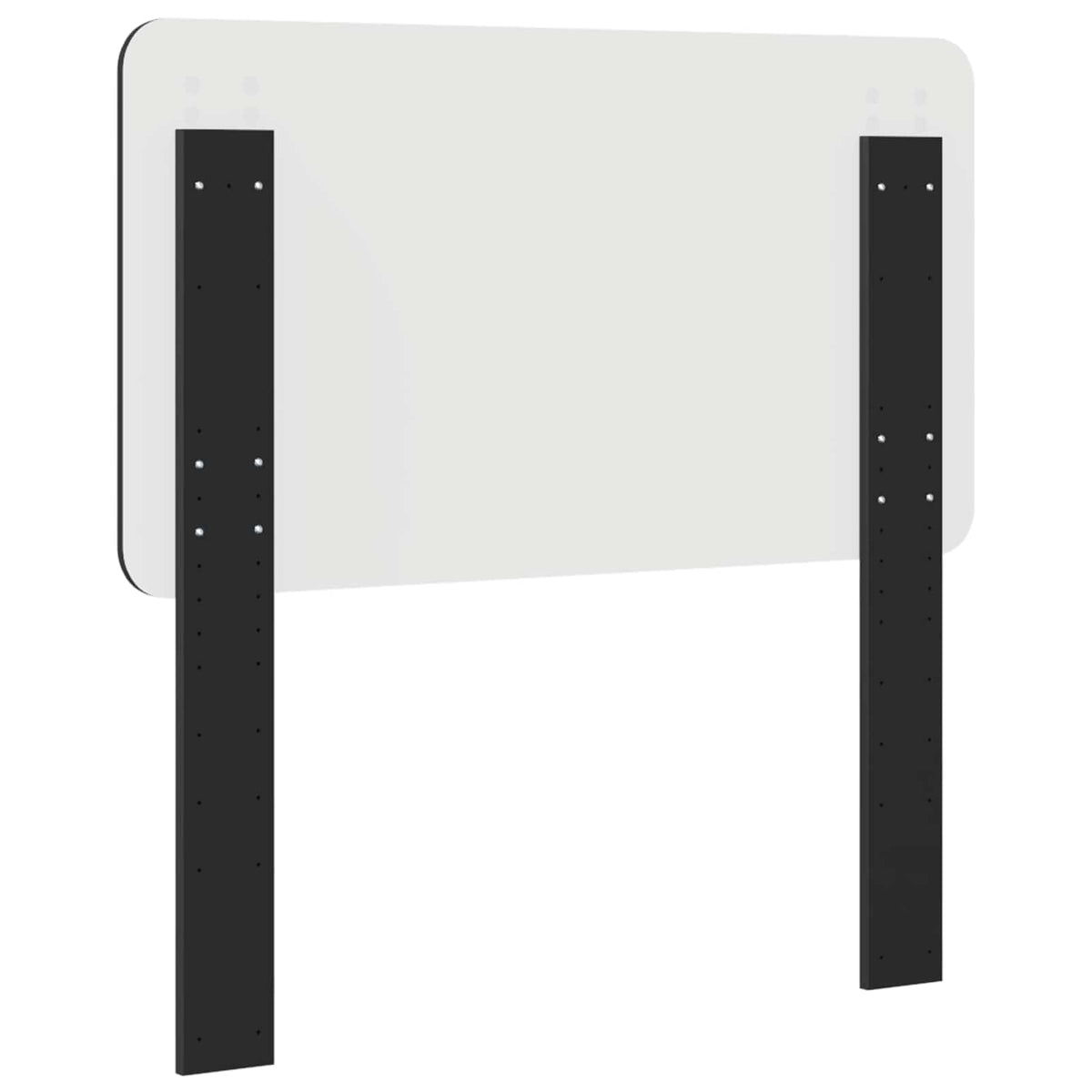 vidaXL Headboard Black Engineered wood