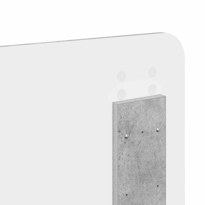 vidaXL Headboard Concrete Grey Engineered wood