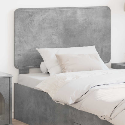 vidaXL Headboard Concrete Grey Engineered wood