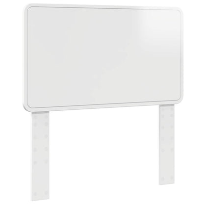 vidaXL Headboard Gloss White Engineered wood