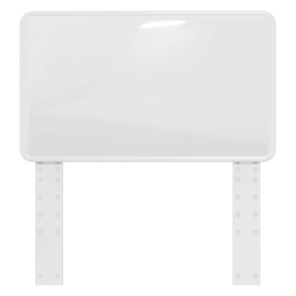 vidaXL Headboard Gloss White Engineered wood