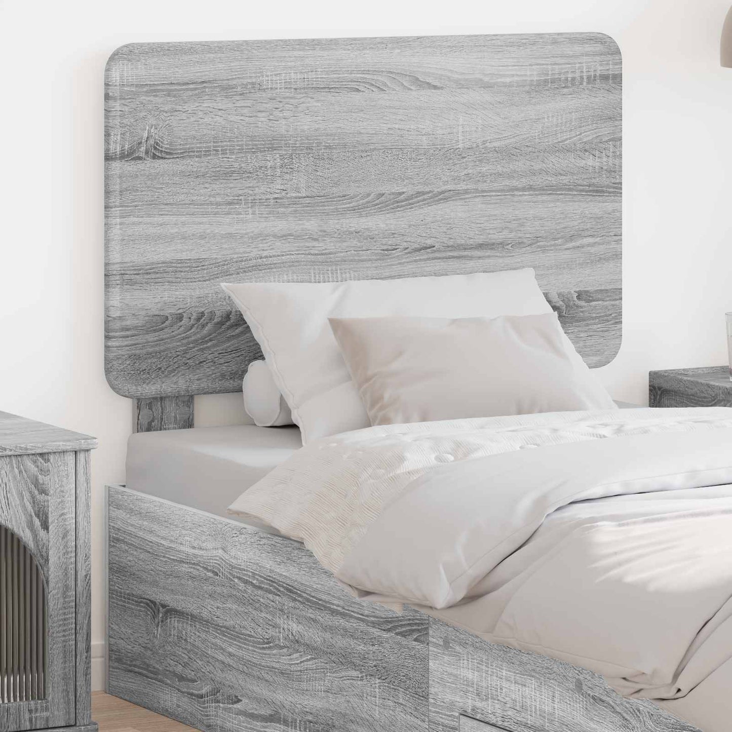 vidaXL Headboard Grey Sonoma Engineered wood